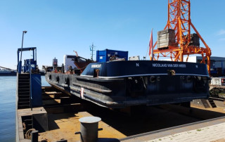 Complete refit duwboot Nicolaas van der Weest