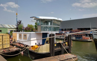 Nicolaas van der Weest – Plaatsen stuurhut – Teus Vlot